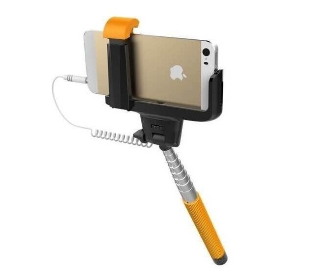 セルカ棒 送料無料 最安値 最新型 自撮り棒 セルフィースティック Monopod Android Iphone6 Iphone6 Plus 黒 Kick2雑貨