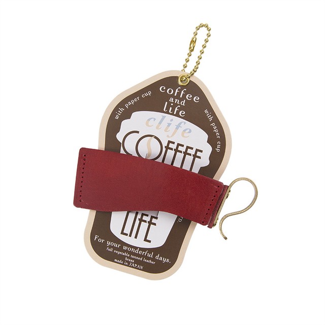 カップホルダー -Clife coffee and life RED-