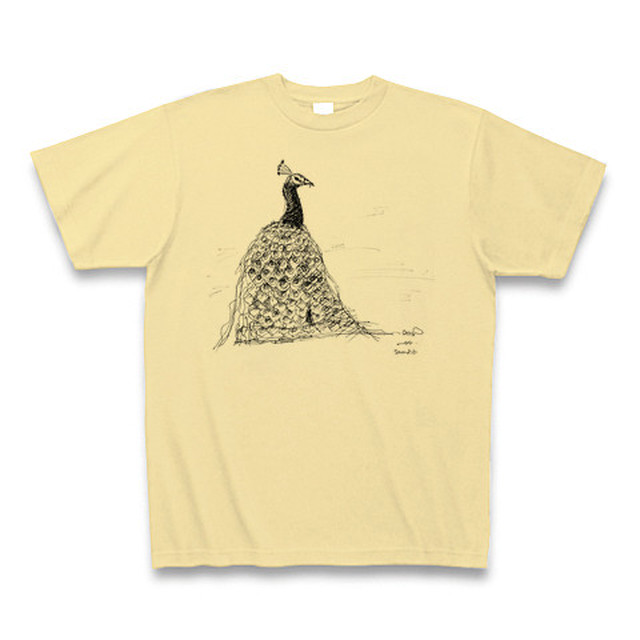 ピーコック Peacock Tシャツ シナモン 男女兼用 旅するtシャツ屋さん Favtee Tropic