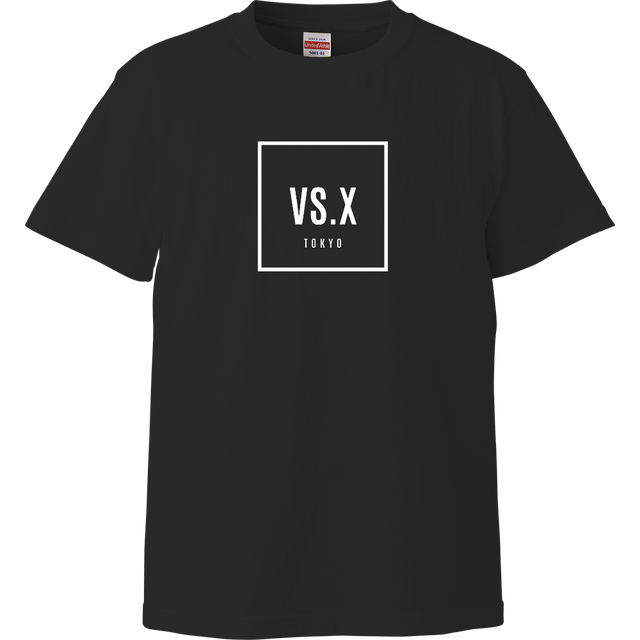 スクエアブランドロゴtシャツ Fitness Versus X