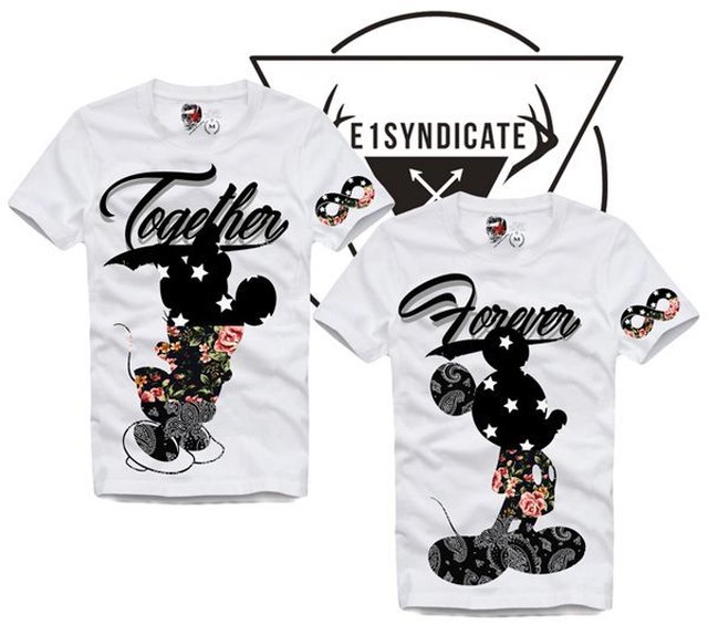 日本未上陸 E1syndicate イーワンシンジケート Together Minney パロディーtシャツ ペア ユニセックス 7star9 セブンスターナイン 日本未上陸 E1syndicate イーワンシンジケート Together Minney パロディーtシャツ ペア ユニセックス 7star9 セブンスターナイン