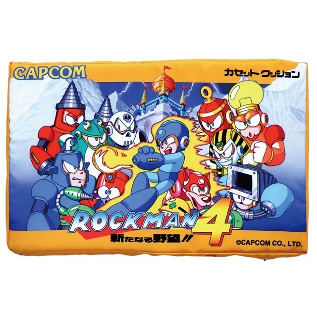カセットクッション ロックマン4 / ANIPPON.