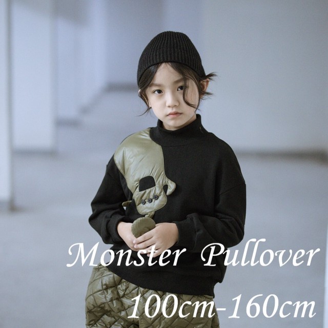予約商品 キッズ トレーナー 子供服 男の子 女の子 スウェット スエット モンスター リアル 怪獣 ジュニア ルームウエア アメカジ 韓国子供服 100cm 110cm 1cm 130cm 140cm 150cm 160cm Lavoro