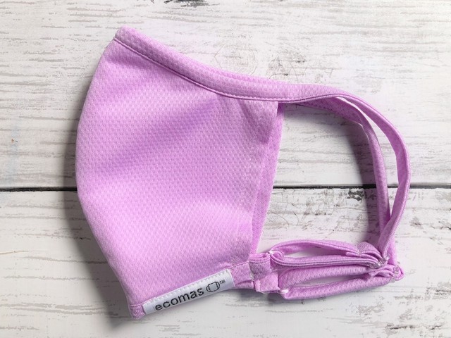 快適 さらさらメッシュマスク ベビーピンク Ecomas