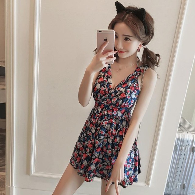 水着 ワンピース ワンピース水着 体型カバー 40代 大きいサイズ リゾート 水着 リゾートビキニ 花柄 ボタニカル 韓国 水着 ビキニ スイム 10代 代 30代 アラサー ブラック イエロー 体型カバー ワンピース Sz173 Sunny Place