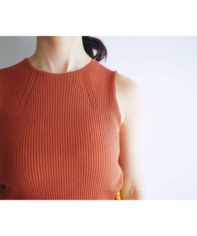 シルクコットン リブタンクトップ Evi937 Muuc Everlasting