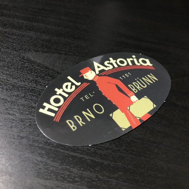 レトロデザインのステッカー Retro Design Stickers 海外のホテル ヴィンテージ 雑貨 Honey Antique ヴィンテージ アメリカン雑貨 アンティーク アメトイ インテリア小物 ミールトイのお店