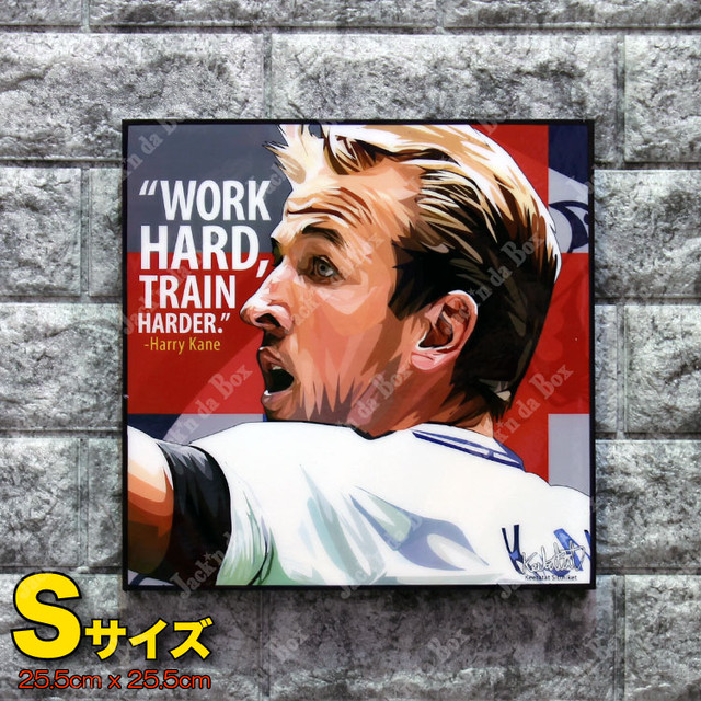 100 本物 Jack N Da Box 直営販売 Keetata Popart キータタット パネルアート ハリー ケイン Harry Kane サッカー イングランド Jack N Da Box Popart