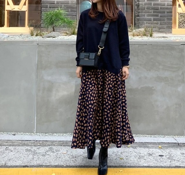 ワンピース 秋冬ゆったりワンピース Dailymode11