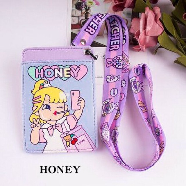 Honey Bentoy Milkjoy パスケース ストラップ付き 新作 マスキングテープ専門店 ヨハク社