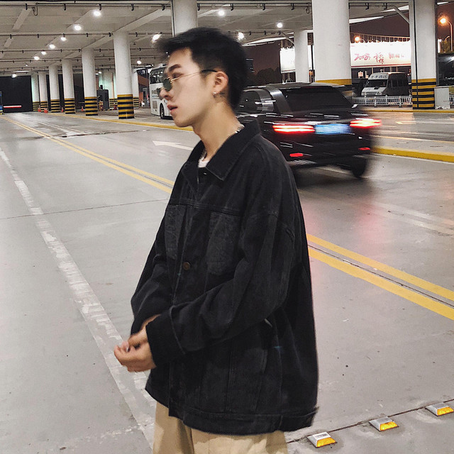 2色 デニムジャケット ペイズリー柄 古着系 メンズ Zakku Zakku