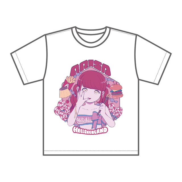 ありさ19th生誕tシャツ ハローニューランドstore