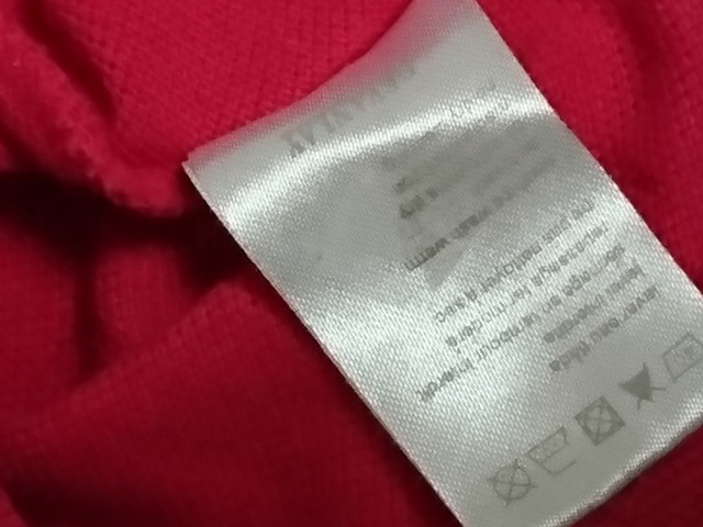古着 2 メンズs Lacoste ラコステ ポロシャツ 半袖 ワンポイント ピンク系 F5191 スポーツウェア シューズの古着屋 リサイクルスポーツ