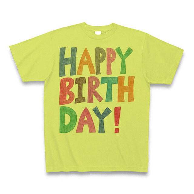 ハピバtシャツ Hpbt ライトグリーン Sora To Saku