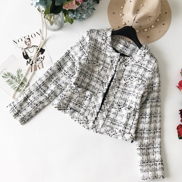 ツイードジャケット ノーカラージャケット フォー マル 卒業式 入学式 スーツ ママ 母 卒園式 入園式 アウター 通勤 ブラック ホワイト ウッディーベース1号店