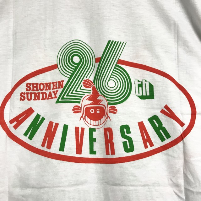 80年代 80 S タッチ うる星やつら Tシャツ 週刊少年サンデー あだち充 高橋留美子 小学館 デッドストック 古着 ビンテージ Vintage アニメ マンガ ゲーム Autb