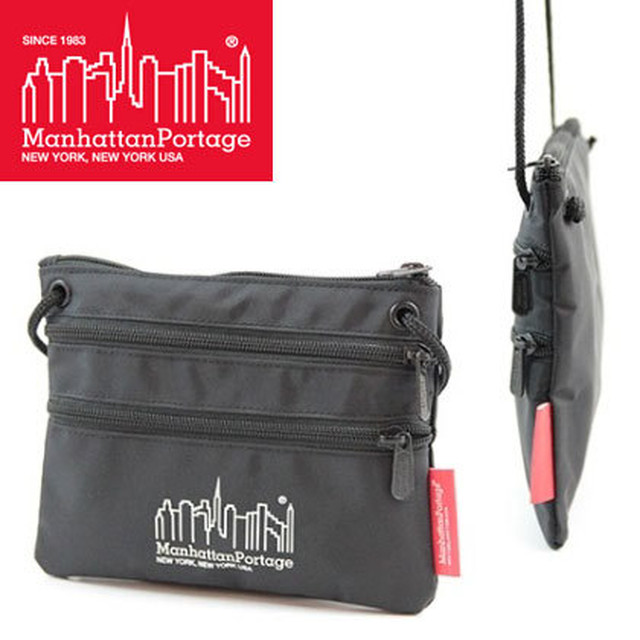 Manhattan Portage マンハッタンポーテージ Triple Zipper Pouch トリプルジッパーポーチ サコッシュ Sacoche ショルダー Flossy Online Shop