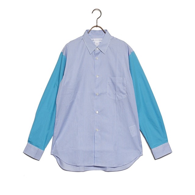 Comme Des Garcons Shirt コムデギャルソン シャツ Yarn Dyed Cotton Stripe Cotton Poplin Plain W260 メンズ レディース Irisee Base店