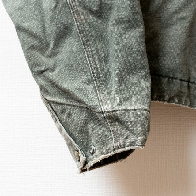 カーハート デトロイトジャケット モスグリーン 古着屋けーず