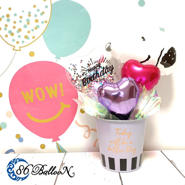 サンプル No 179 選べるキャラクター スヌーピーと仲間たちバルーンギフト 86balloon