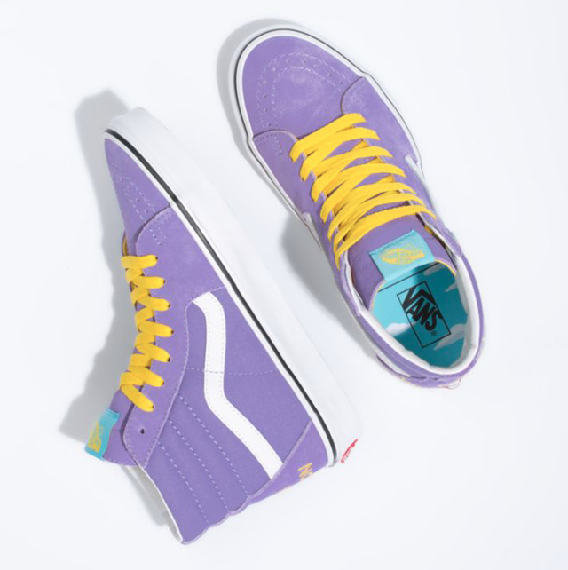 Vans バンズ シューズ レディース スニーカー シンプソンズ コラボ 限定 シューズ 靴 スケートボード 自転車 カジュアル 人気 残りわずか Vans The Simpsons X Vans Sk8 Hi Lisa 4 Prez Hi808shop