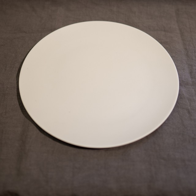 Stone プレート リッチホワイト 23cm