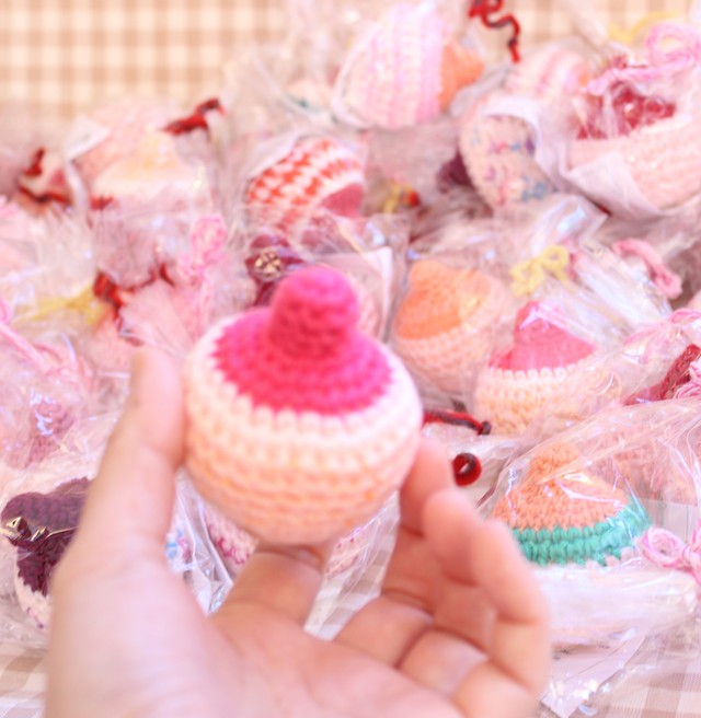 ミニおっぴ 毛糸のおっぱいプロジェクト