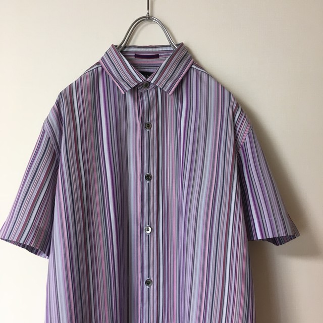 Paul Smith Paul Smith London Striped Shirt ポールスミス ストライプシャツ Omelas Vintage