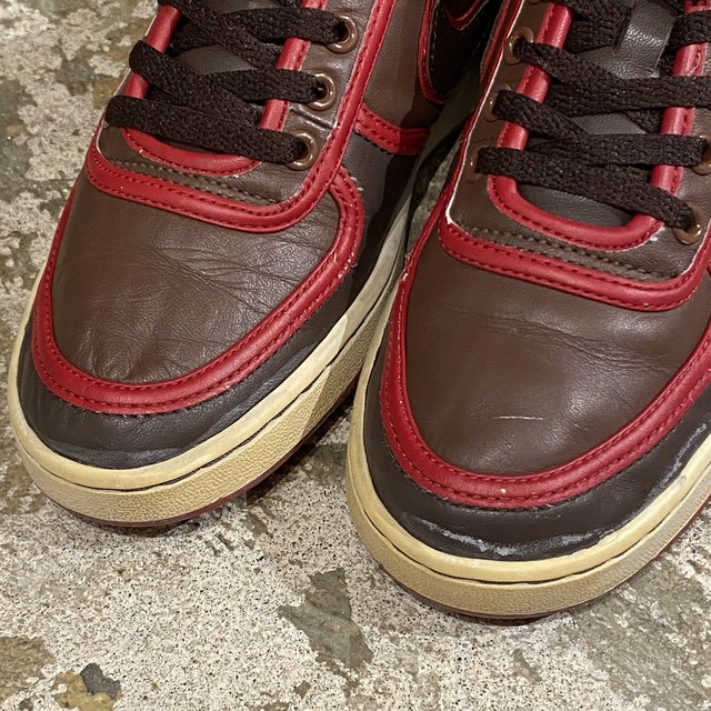 チェリー Nike スニーカー さくらんぼ ブラウン 24cm 高円寺古着 Slat Albatross Vintage