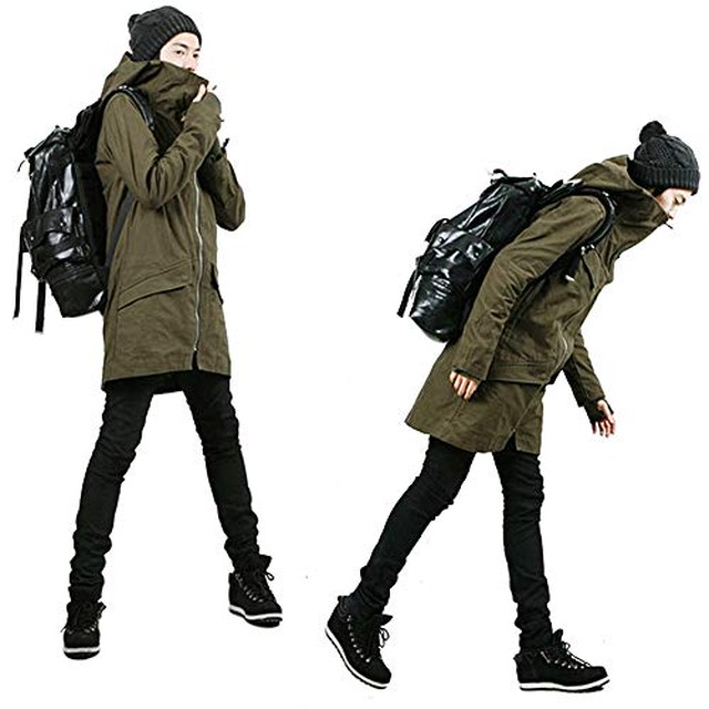 Jpcs Sheya モッズコート メンズ コート ロングコート ミリタリー ブラック グリーン カーキ 黒 緑 秋 冬 ロングコート Az Japan Classic Store