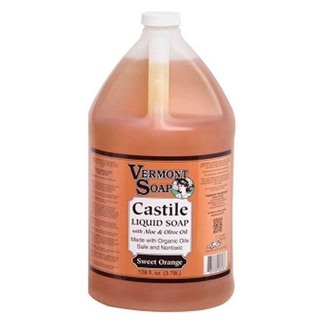 バーモントソープ オーガニック リキッドソープ 石けん 石鹸 せっけん 洗顔 ボディソープ スイートオレンジ L 3785ml Vermont Soap Japan