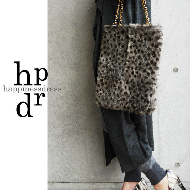 Ribbonholiday リボンホリデー グレーダルメシアンファートートバッグ Happinessdress ハピネスドレス