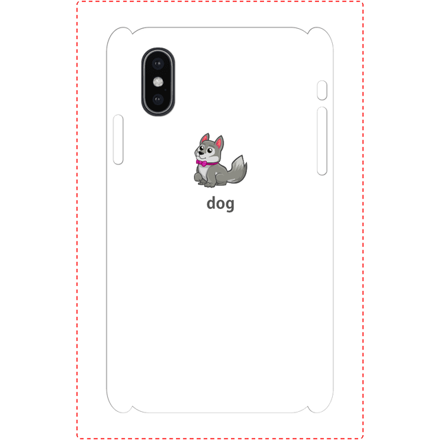 Iphoneケース スマホケース 動物 イラスト 安い シンプル 白 タイトル 犬くん その２ Xperia エクスペリア ケース Iphoneケース Tシャツ メンズ スマホケース レディース Etc 雑貨屋アリうさ