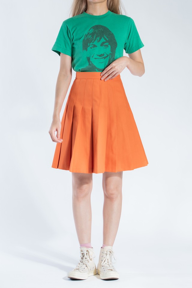 Stussy Orange Pleats Skirt ステューシー オレンジ プリーツ スカート Refresh