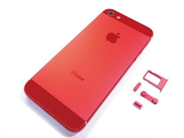 Iphone5 カスタムバックプレート バックパネル カスタムパーツ レッド 赤 Iphone Parts Center