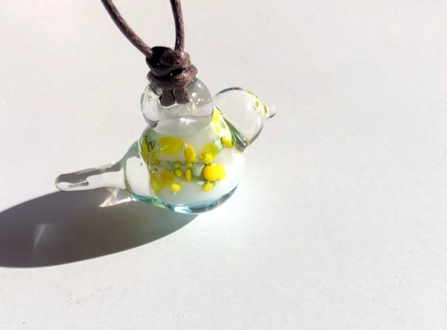 ミモザの小鳥 アロマペンダント Moon Drops