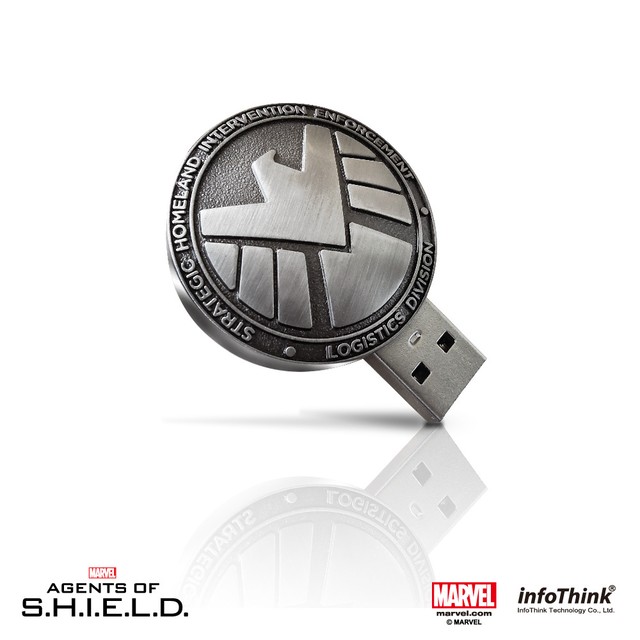 Infothink Usbメモリ Usb3 0 Flash Drive 16gb Otg Microusb マーベル Marvel エージェント オブ シールド Agents Of S H I E L D エンブレム Usb3 102 Shield 16gb E Qualia イークオリア