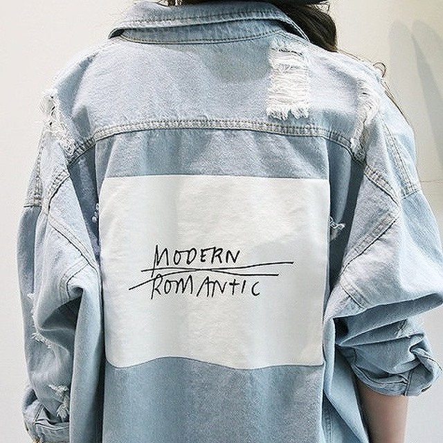 デニムジャケット ジャケット アウター レディース Gジャン ジージャン 着こなし 春 バックプリント ダメージ クラッシュ デート おしゃれ 大人 可愛い Dress No Sato