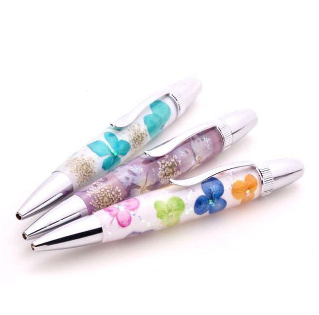 30 Offアウトレットsale 即納可能 F Style Flower Pen 押花 ボールペン Tfb 紫陽花 水色 公式の Www Iacymperu Org