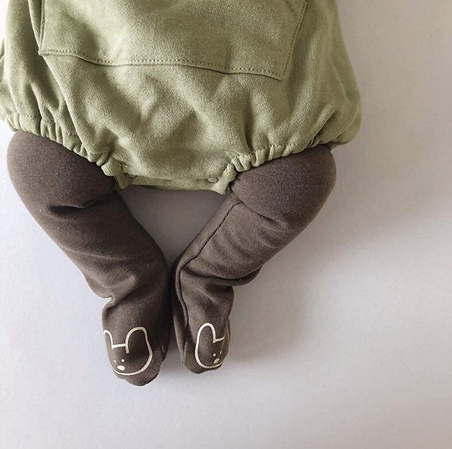 Citron くま耳 ロンパース フリース 赤ちゃん ベビー服 くすみカラー 子供服 子供 女の子 男の子 長袖 春 夏 秋 冬 出産祝い プレゼント お出かけ キッズ Sweetchild