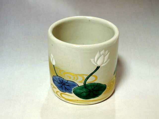 茶道 蓋置 蓮絵 蓋置 阿山 造 自分に恋する時間