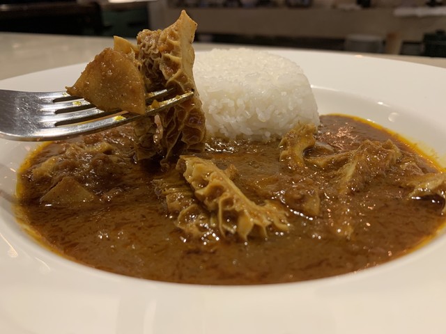【予告】まかないトリッパ(ハチノス)カレー -中辛ー