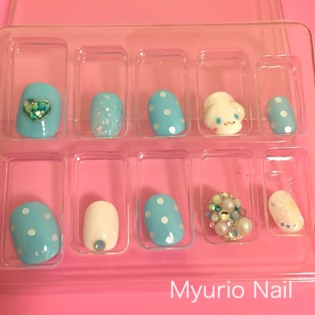 キャラクターネイルチップ Myurio Nail