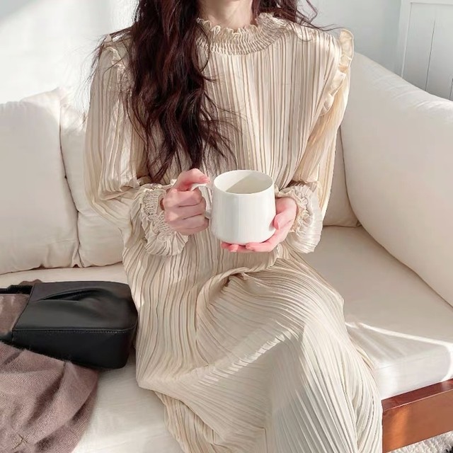 light brown dress