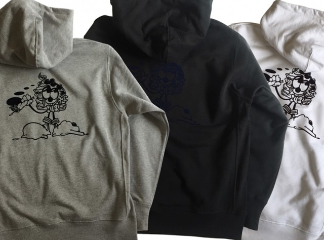 12.7oz.PANCAKE P.O HOODIE / PANCAKE