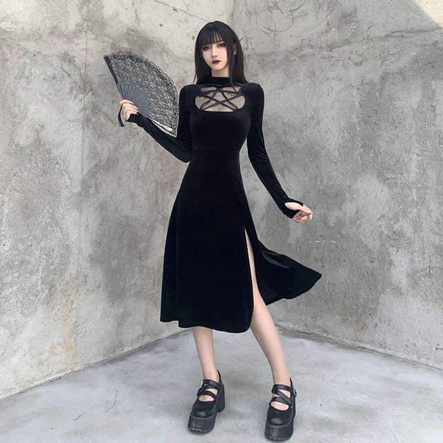 病みかわいい シャツ 長袖 ユニセックス 中華風ボタン 総柄 シルバー 病み可愛い 代 30代 原宿系 ストリート系 オルチャン Dressyな ファッション モード ゴスロリのお店 Ladies Fashion Seasonz