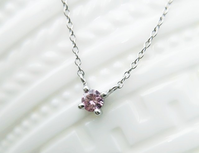 Pt900 Pt850 Fippピンクダイヤモンドネックレス Jewelry Sumino スミノ宝石
