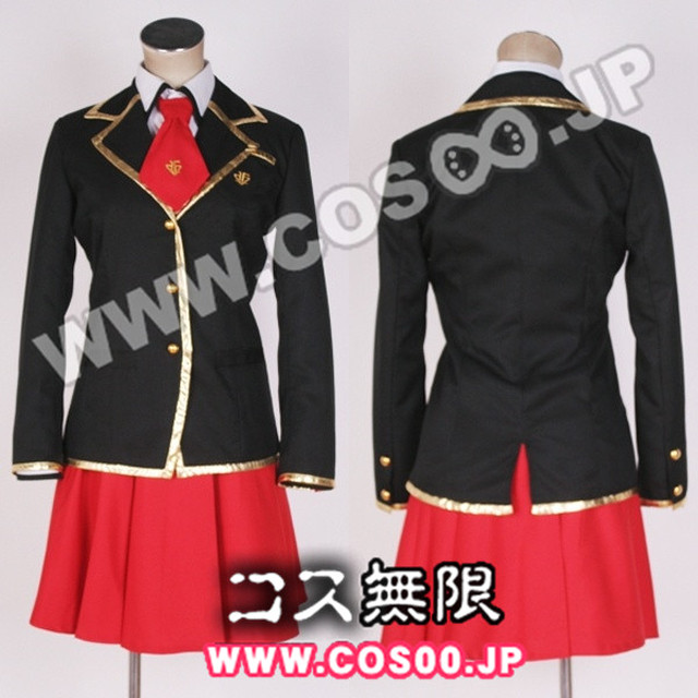 バカとテストと召喚獣風 文月学園女子制服風 コスプレ衣装 Baka And Test風 Fumizuki Academy Girls Summer Uniform風 Cosplay Costume Cos00