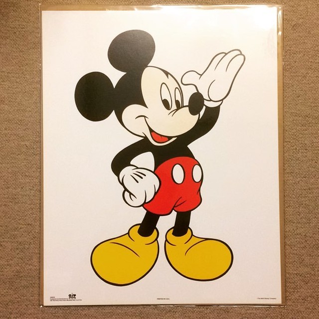 ポスター ディズニー ミッキーマウス 古本トロニカ 通販オンラインショップ 美術書 リトルプレス ポスター販売