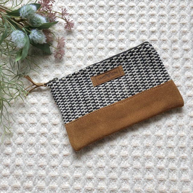 小物入れポーチs サイズ パスポートケース 牛革 カード入れ ネパール Wsdo ハンドメイド Woven Nepagle ネパゴル 雑貨店